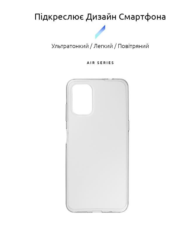 Чохол-накладка Armorstandart Air для Nokia G21/G11 Transparent (ARM61711)