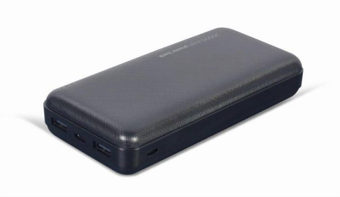 Універсальна мобільна батарея Gembird 20000mAh Black (PB20-02)