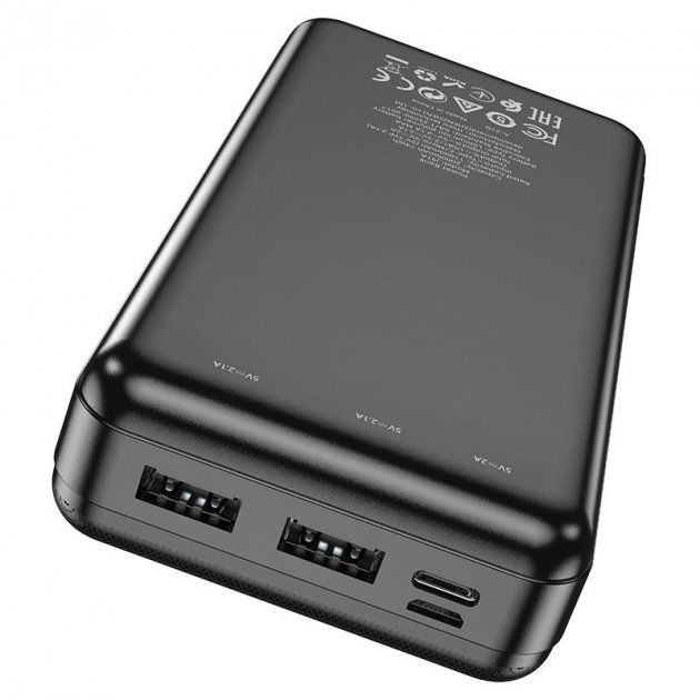 Універсальна мобільна батарея Hoco J91A 20000mAh Black (J91A-20)