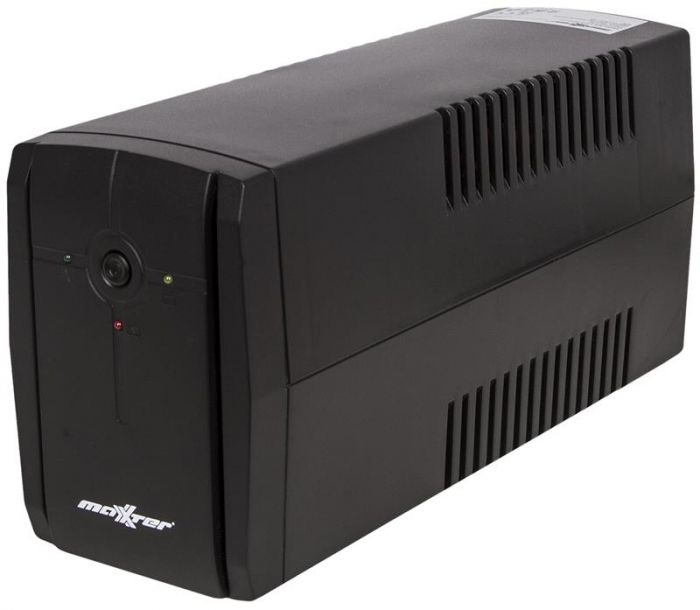 Джерело безребійного живлення Maxxter MX-UPS-B850-02 850VA, AVR, 2xShuko