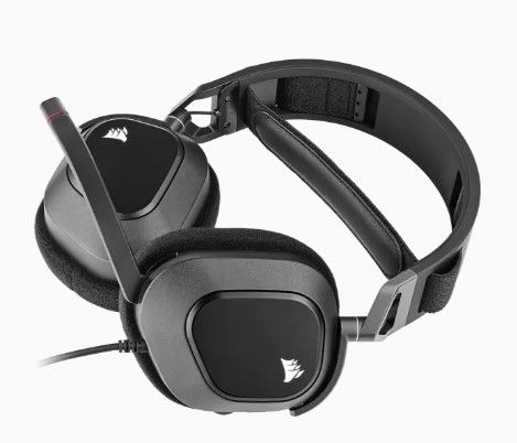 Гарнiтура Corsair HS80 RGB USB Headset Carbon (CA-9011237-EU)