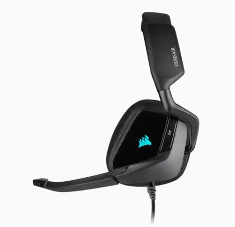 Гарнiтура Corsair Void RGB Elite USB Premium Gaming Headset with 7.1 Surround Sound Carbon (CA-9011203-EU)