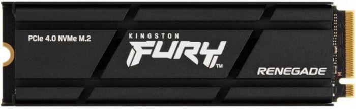 Накопичувач SSD 1.0TB Kingston Fury Renegade with Heatsink M.2 2280 PCIe 4.0 x4 NVMe 3D TLC (SFYRSK/1000G)