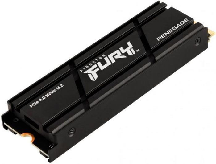 Накопичувач SSD 1.0TB Kingston Fury Renegade with Heatsink M.2 2280 PCIe 4.0 x4 NVMe 3D TLC (SFYRSK/1000G)