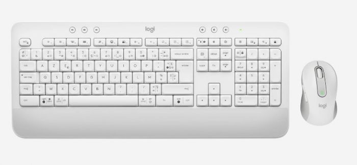 Комплект (клавіатура, мишка) бездротовий Logitech MK650 Combo for Business White (920-011032)