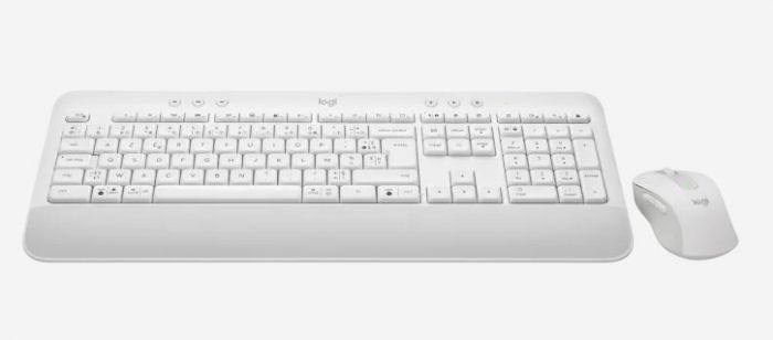 Комплект (клавіатура, мишка) бездротовий Logitech MK650 Combo for Business White (920-011032)