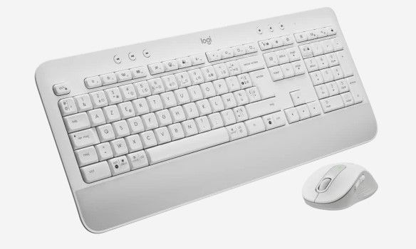 Комплект (клавіатура, мишка) бездротовий Logitech MK650 Combo for Business White (920-011032)