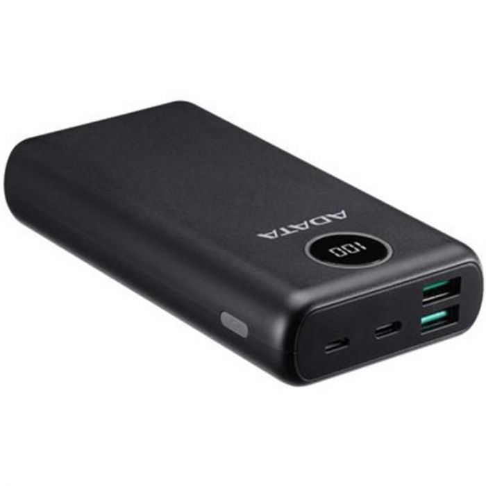 Універсальна мобільна батарея A-DATA P20000QCD 20000mAh Black (AP20000QCD-DGT-CBK)