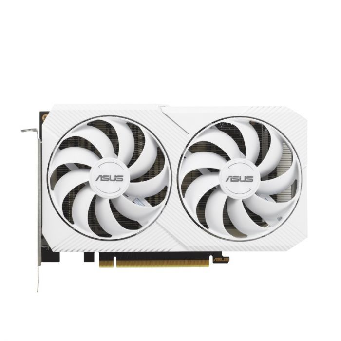 Відеокарта GF RTX 3060  8GB GDDR6 Dual OC White Asus (DUAL-RTX3060-O8G-WHITE)