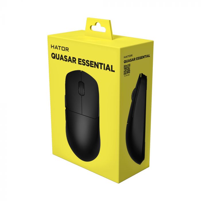 Мишка Hator Quasar Essential Black (HTM-400) USB