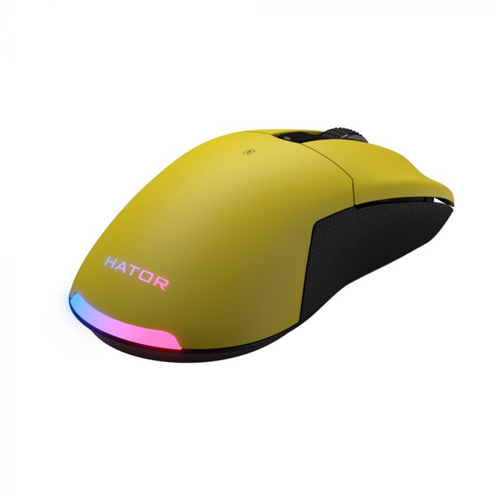 Мишка Hator Pulsar Wireless Yellow (HTM-318) USB