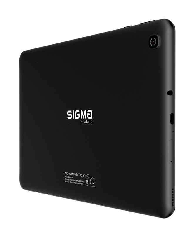 Планшетний ПК Sigma mobile Tab A1020 4G Dual Sim Black