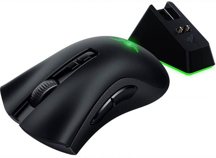 Мишка Razer DeathAdder V2 Pro Black & Mouse Dock (RZ01-03350400-R3G1) USB