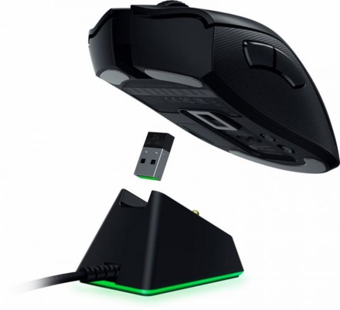 Мишка Razer DeathAdder V2 Pro Black & Mouse Dock (RZ01-03350400-R3G1) USB