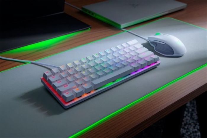 Клавіатура Razer Huntsman Mini Mercury Red Switch White (RZ03-03392200-R3R1)