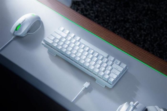 Клавіатура Razer Huntsman Mini Mercury Red Switch White (RZ03-03392200-R3R1)