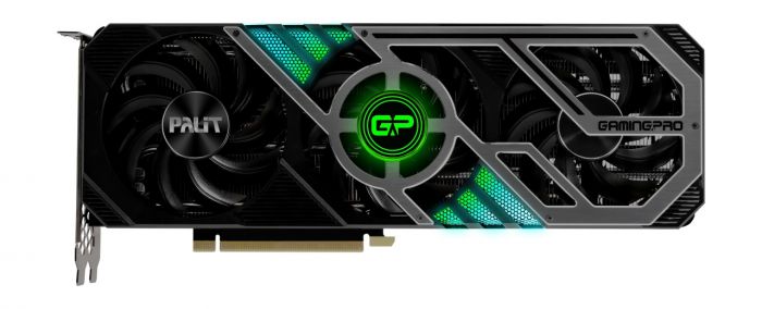 Відеокарта GF RTX 3080 10GB GDDR6X GamingPro V1 Palit (NED3080019IA-132AA) (LHR)