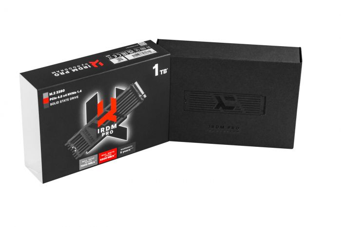 Накопичувач SSD 2TB Goodram IRDM Pro M.2 2280 PCIe 4.0 x4 3D TLC (IRP-SSDPR-P44A-2K0-80)