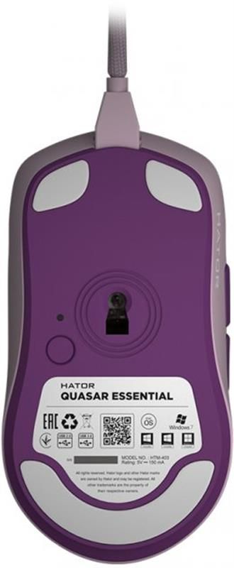 Мишка Hator Quasar Essential Lilac (HTM-403) USB