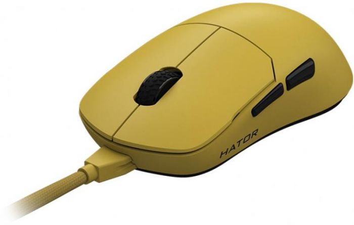 Мишка Hator Quasar Essential Yellow (HTM-402) USB
