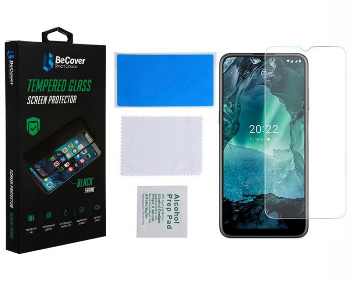 Захисне скло BeCover для Tecno Spark 8C (KG5n) Crystal Clear Glass 3D (708130)