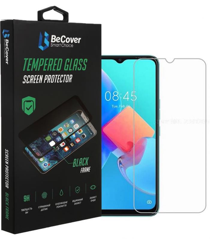 Захисне скло BeCover для Tecno Spark 9 Pro (KH7n) Crystal Clear Glass 3D (708135)