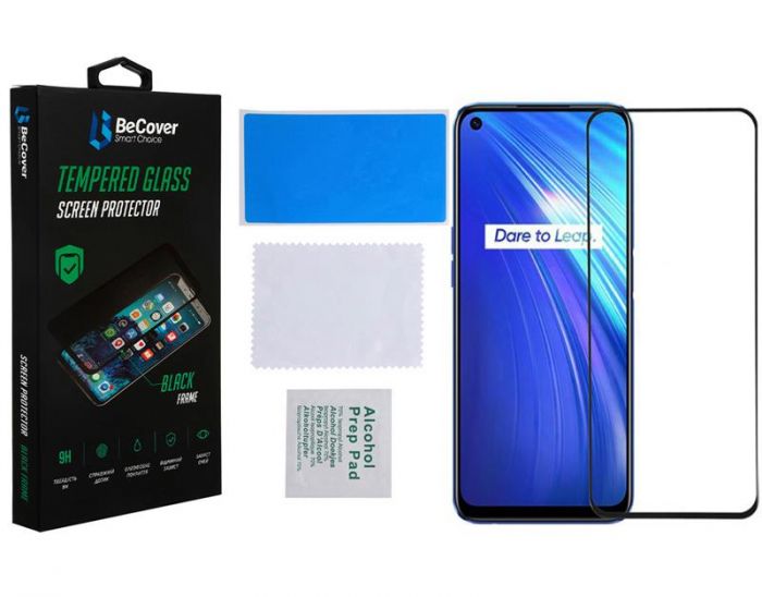 Захисне скло BeCover для Realme GT2 Pro Black (707877)