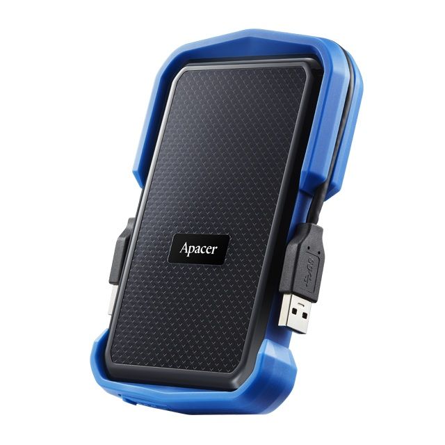 Зовнішній жорсткий диск 2.5" USB 2.0TB Apacer Apacer AC631 Black/Blue (AP2TBAC631U-1)