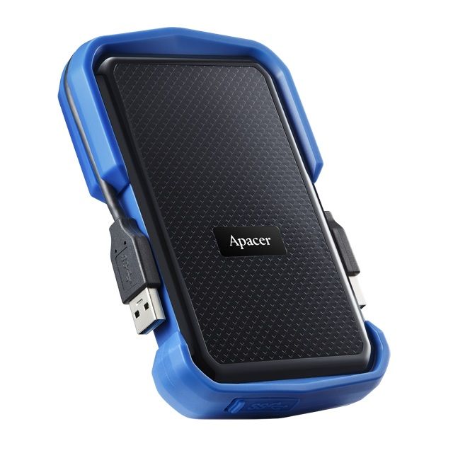 Зовнішній жорсткий диск 2.5" USB 2.0TB Apacer Apacer AC631 Black/Blue (AP2TBAC631U-1)