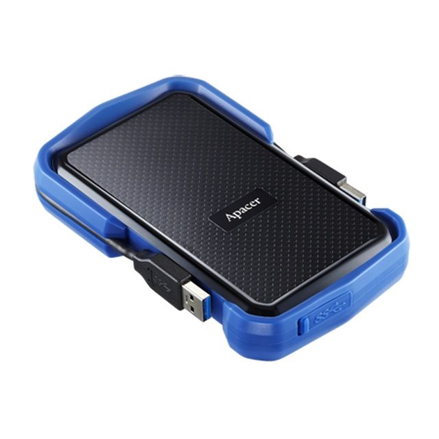 Зовнішній жорсткий диск 2.5" USB 2.0TB Apacer Apacer AC631 Black/Blue (AP2TBAC631U-1)