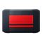 Зовнішній жорсткий диск 2.5" USB 2TB Apacer AC633 Black/Red (AP2TBAC633R-1)