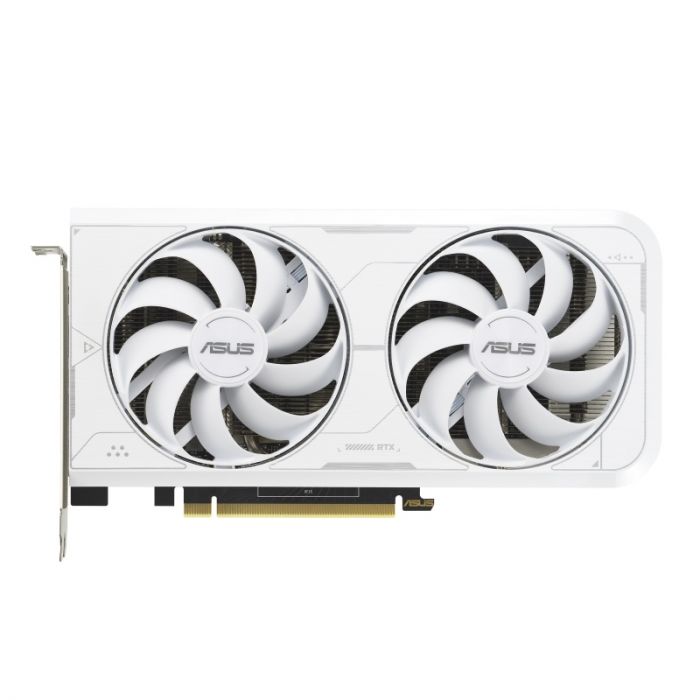 Відеокарта GF RTX 3060 Ti 8GB GDDR6X Dual OC White Asus (DUAL-RTX3060TI-O8GD6X-WHITE)