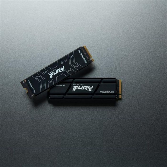 Накопичувач SSD 2.0TB Kingston Fury Renegade with Heatsink M.2 2280 PCIe 4.0 x4 NVMe 3D TLC (SFYRDK/2000G)