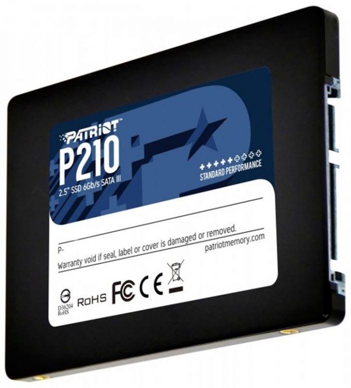 Накопичувач SSD 1TB Patriot P210 2.5" SATAIII TLC (P210S1TB25)