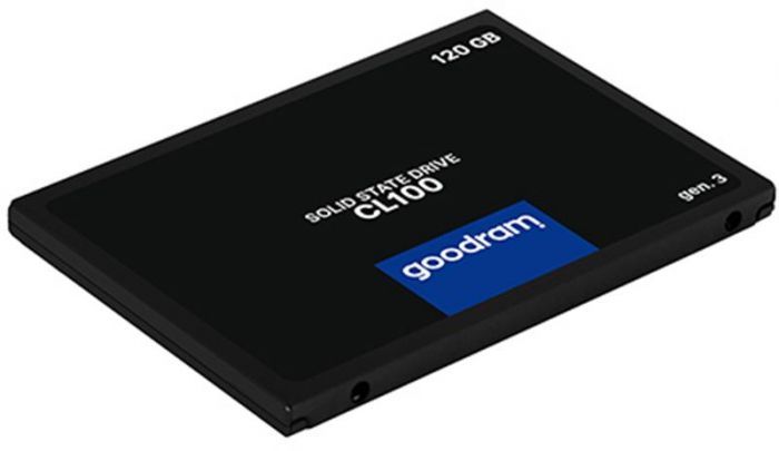 Накопичувач SSD  120GB GOODRAM CL100 GEN.3 2.5" SATAIII TLC (SSDPR-CL100-120-G3)