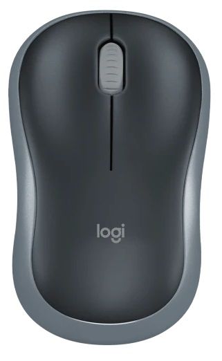 Мишка бездротова Logitech M185 Grey (910-002238)