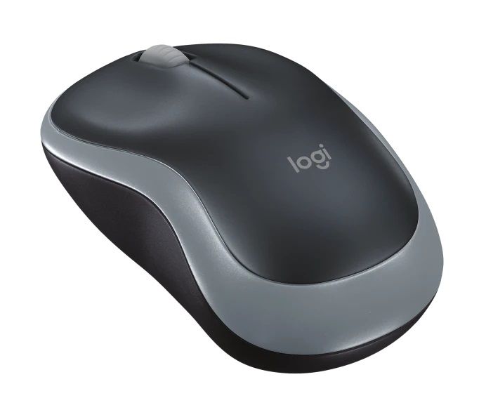 Мишка бездротова Logitech M185 Grey (910-002238)