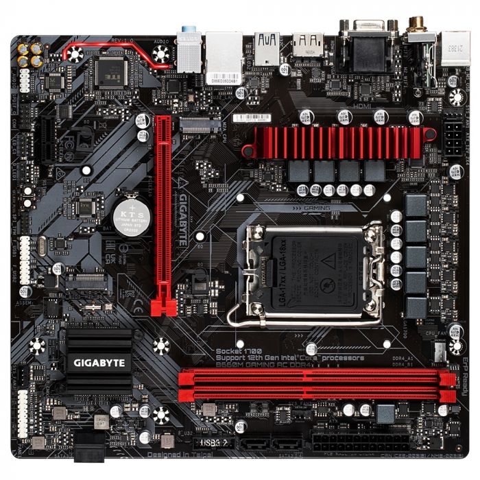 Материнська плата Gigabyte B660M Gaming AC DDR4 Socket 1700