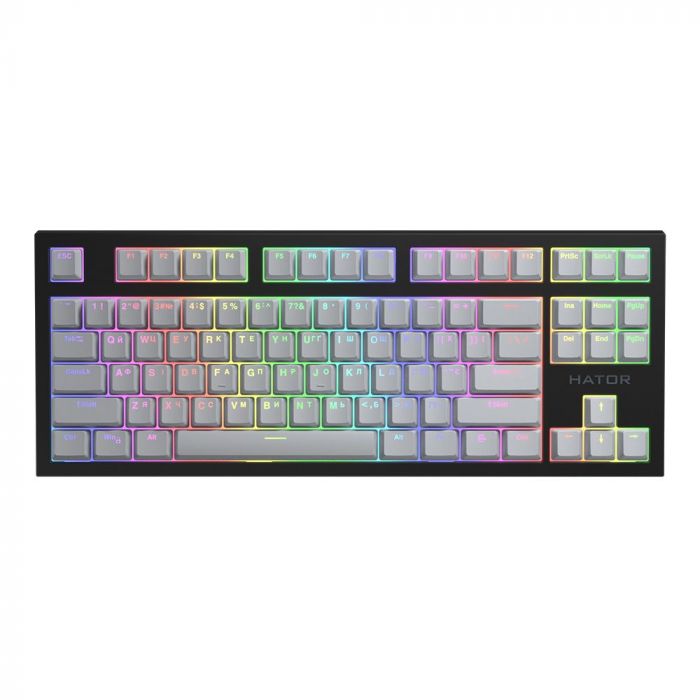 Клавіатура бездротова Hator Skyfall TKL Pro Wireless ENG/UKR/RUS (HTK-663) Black