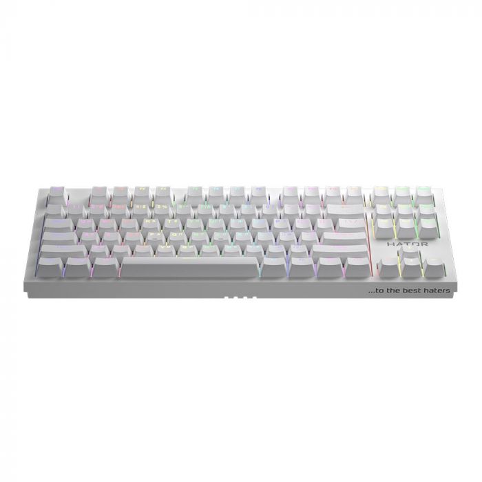 Клавіатура бездротова Hator Skyfall TKL Pro Wireless ENG/UKR/RUS (HTK-664) White