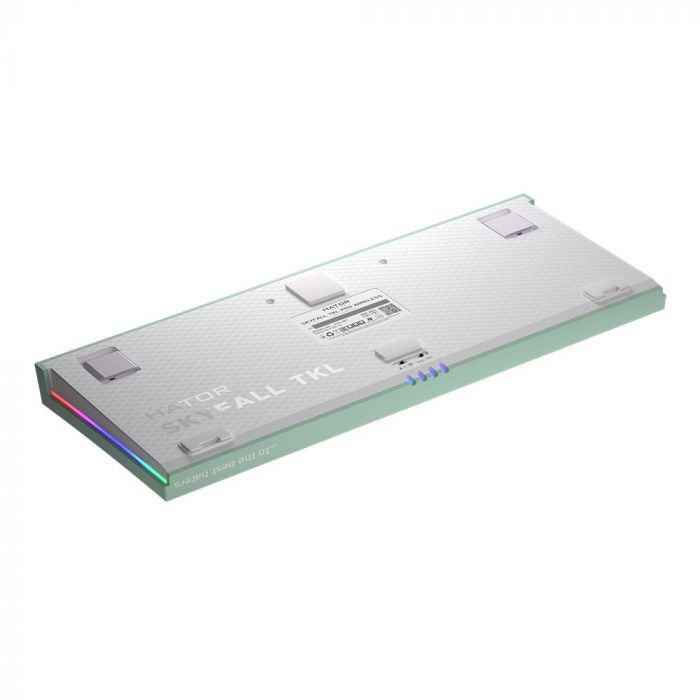 Клавіатура бездротова Hator Skyfall TKL Pro Wireless Mint (HTK-667)