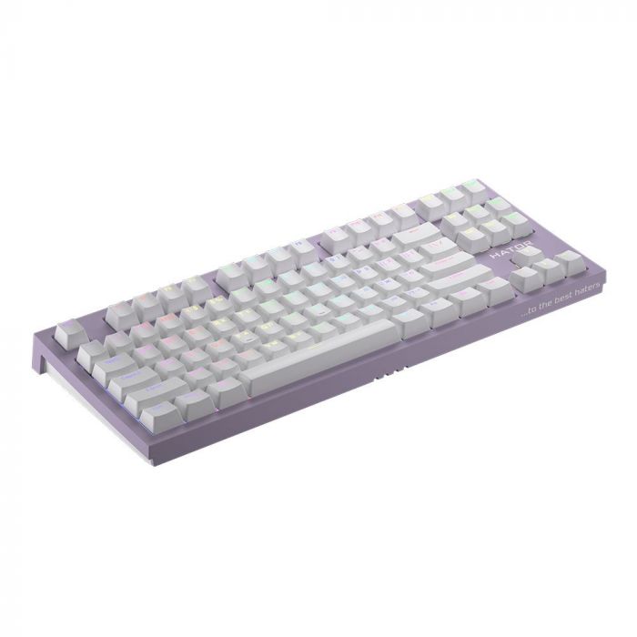 Клавіатура бездротова Hator Skyfall TKL Pro Wireless ENG/UKR/RUS (HTK-669) Lilac