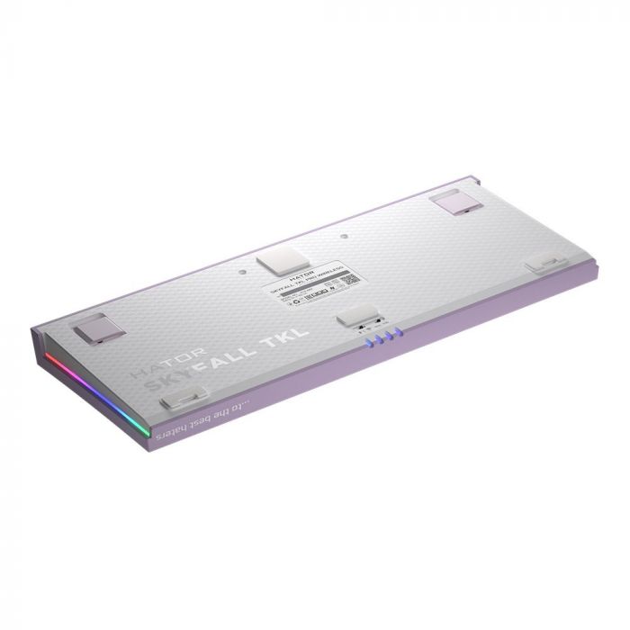 Клавіатура бездротова Hator Skyfall TKL Pro Wireless ENG/UKR/RUS (HTK-669) Lilac