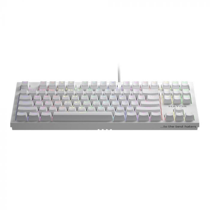 Клавіатура Hator Skyfall TKL Pro ENG/UKR/RUS (HTK-656) White