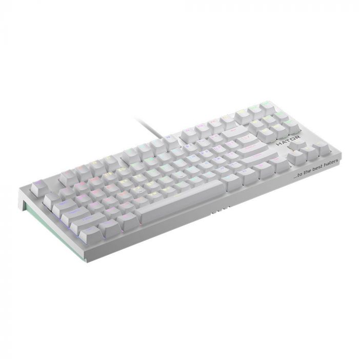 Клавіатура Hator Skyfall TKL Pro ENG/UKR/RUS (HTK-656) White