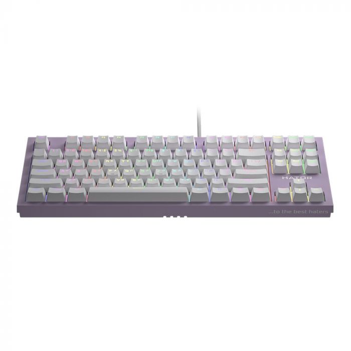 Клавіатура Hator Skyfall TKL Pro ENG/UKR/RUS (HTK-658) Lilac