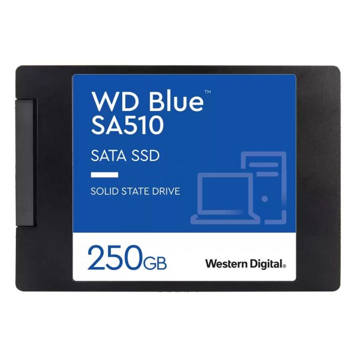 Накопичувач SSD  250GB WD Blue 2.5" SATAIII 3D TLC (WDS250G3B0A)