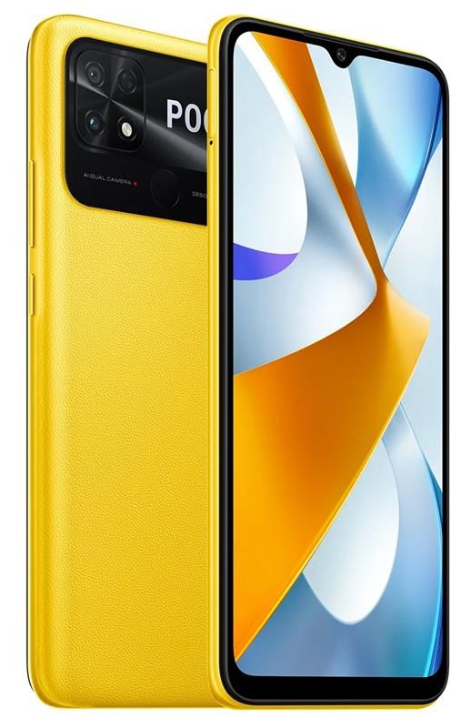 Смартфон Xiaomi Poco C40 4/64GB Dual Sim Poco Yellow EU_