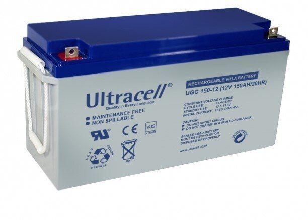 Акумуляторна батарея Ultracell UCG150-12  GEL 12 V 150 Ah (UCG150-12/28067)