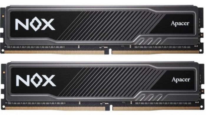 Модуль пам`ятi DDR4 2х8GB/3200 Apacer NOX (AH4U16G32C28YMBAA-2)